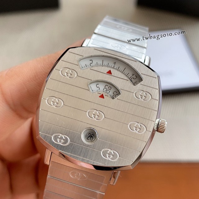 古馳鋼帶手錶 Gucci新款中性石英腕表  gjs2149